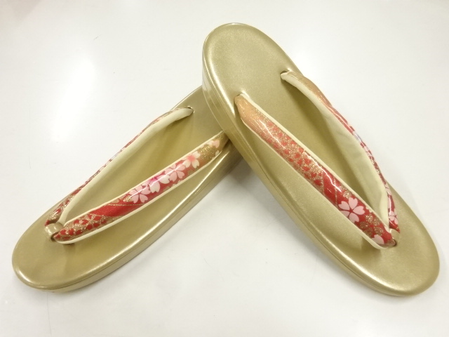 JAPANESE KIMONO / JAPANESE-STYLE ZORI (SIZE 3L)